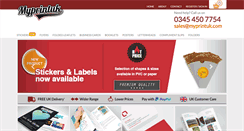 Desktop Screenshot of myprintuk.com