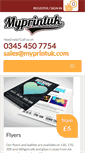 Mobile Screenshot of myprintuk.com